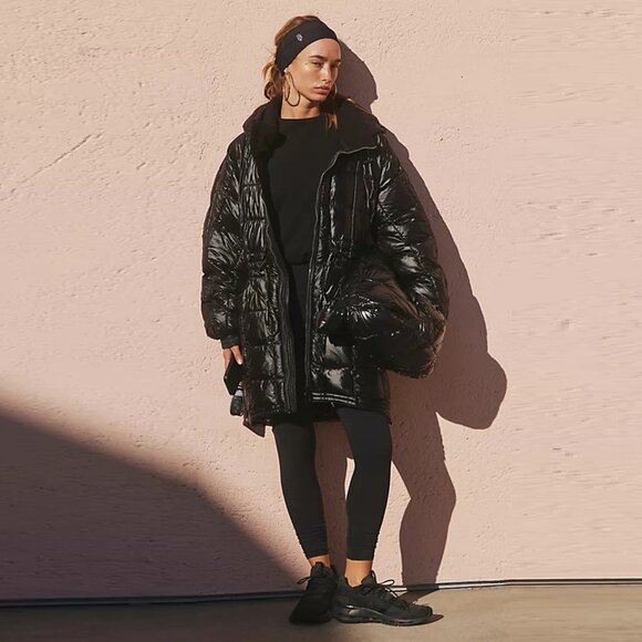 Free People Jackets & Blazers - Free People Movement Patricia Packable Poncho Puffer NWOT
